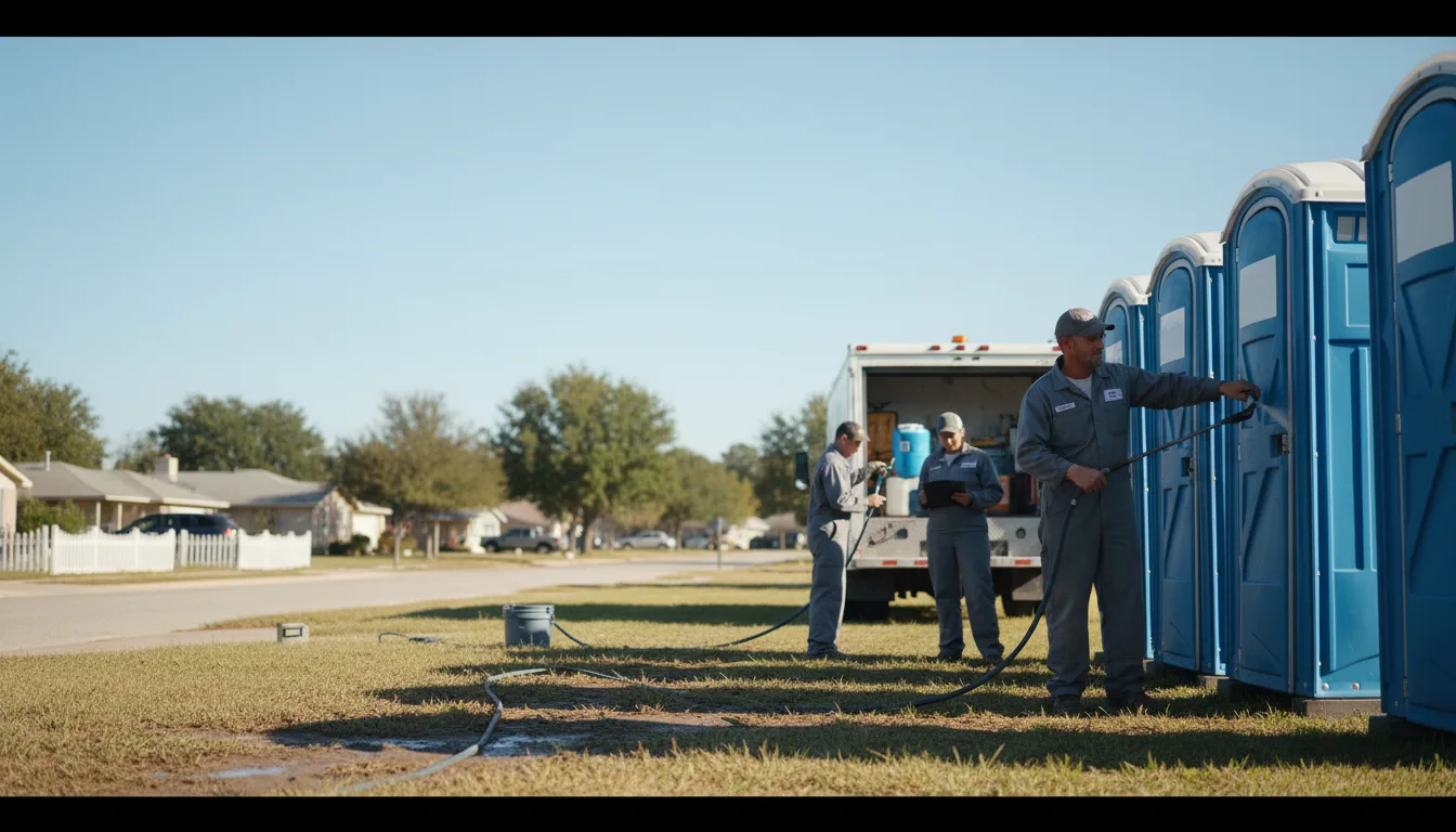 Long-Term Portable Toilet Rental in Dover, AR near me
